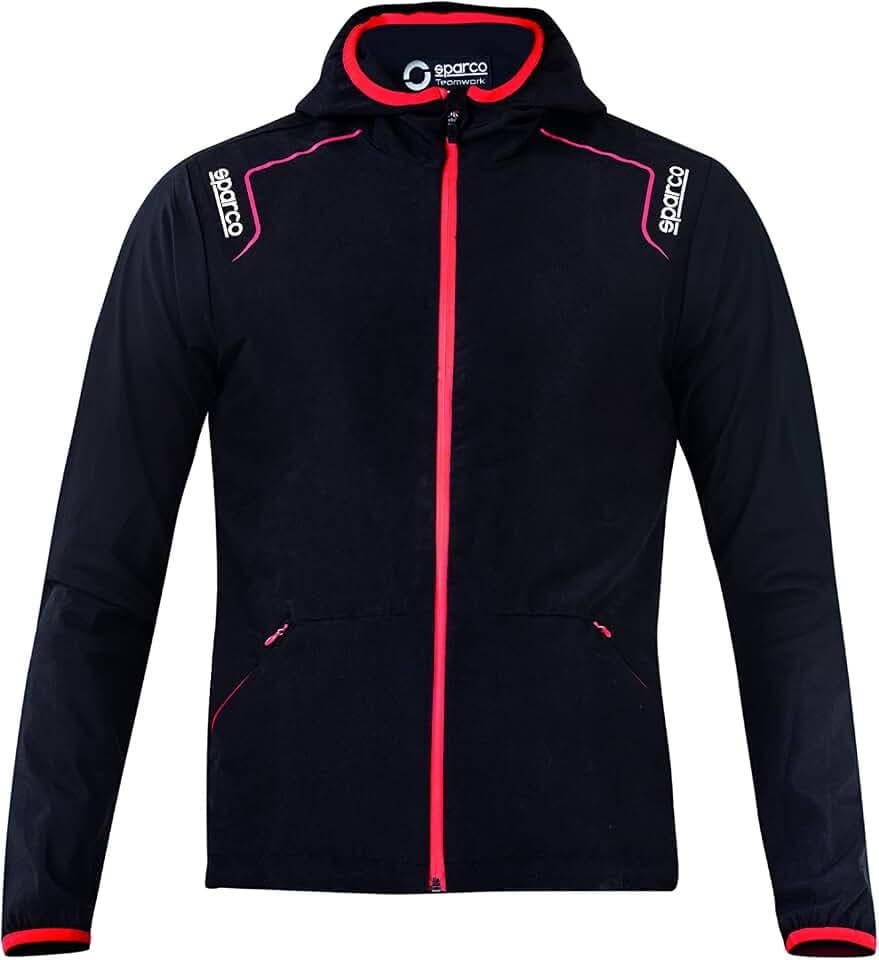 Sparco NEUER WINDSTOPPER BLAU GRÖSSE M Schwarz