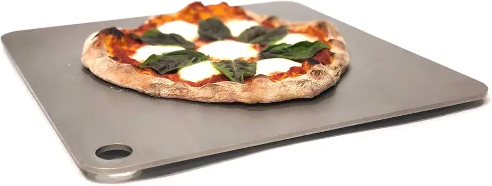 ThermiChef 16" x 16" Pizza Steel - 3/8" Steel, 27.5 lbs