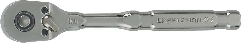 CRAFTSMAN OVERDRIVE 1/4" Drive 180T Pear Head Ratchet (CMMT82110)