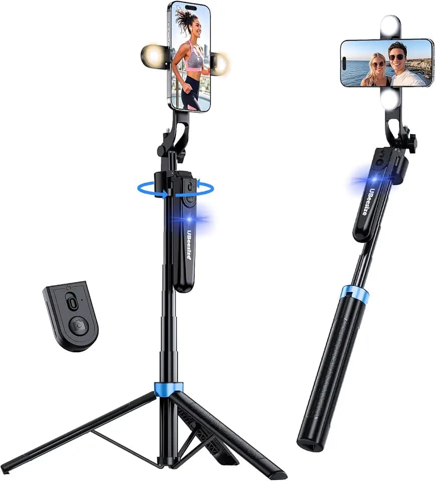 UBeesize Gimbal Smartphone 360° Selfie Stick Stativ Gesichtserkennung