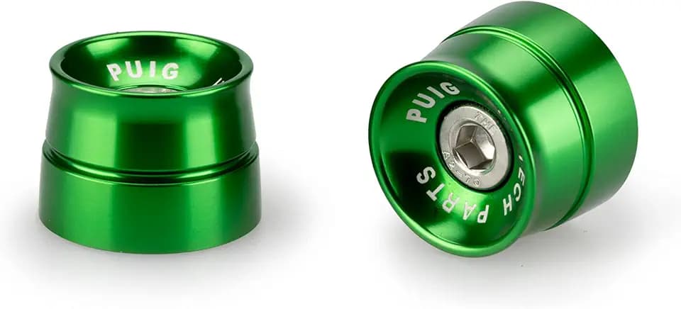 Puig 21013V Lenkergewichte Speed CNC-gefräst, Grün
