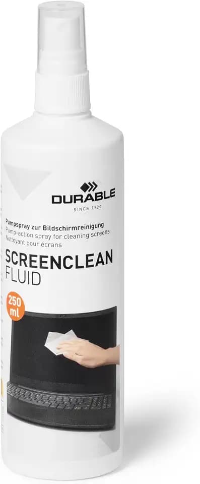 Durable Screenclean Monitor Reiniger, Pumpspray, 250 ml, transparent
