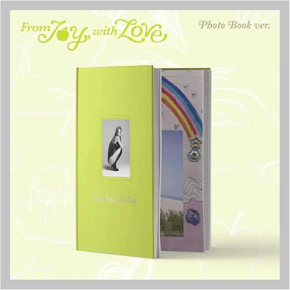 Red Velvet JOY From JOY with Love 1st Mini Album with Tracking Sealed (Photobook Version)