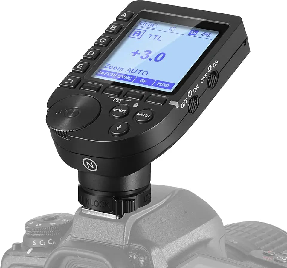 NEEWER Upgraded QPRO-N TTL drahtloser Blitzauslöser kompatibel mit Nikon