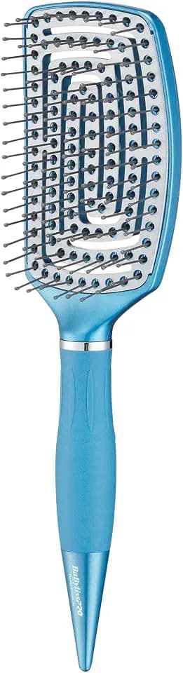 BaBylissPRO Nano Titanium Vented Blow-Dry Paddle Brush – Lightweight Blow-Dryer Styling Brush for Smooth, Frizz-Free Hair – Ideal for All Hair Types