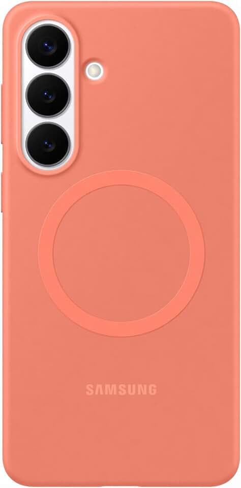 Samsung Silicone Magnet Case EF-ES947 für das Galaxy S26+, Coral Red