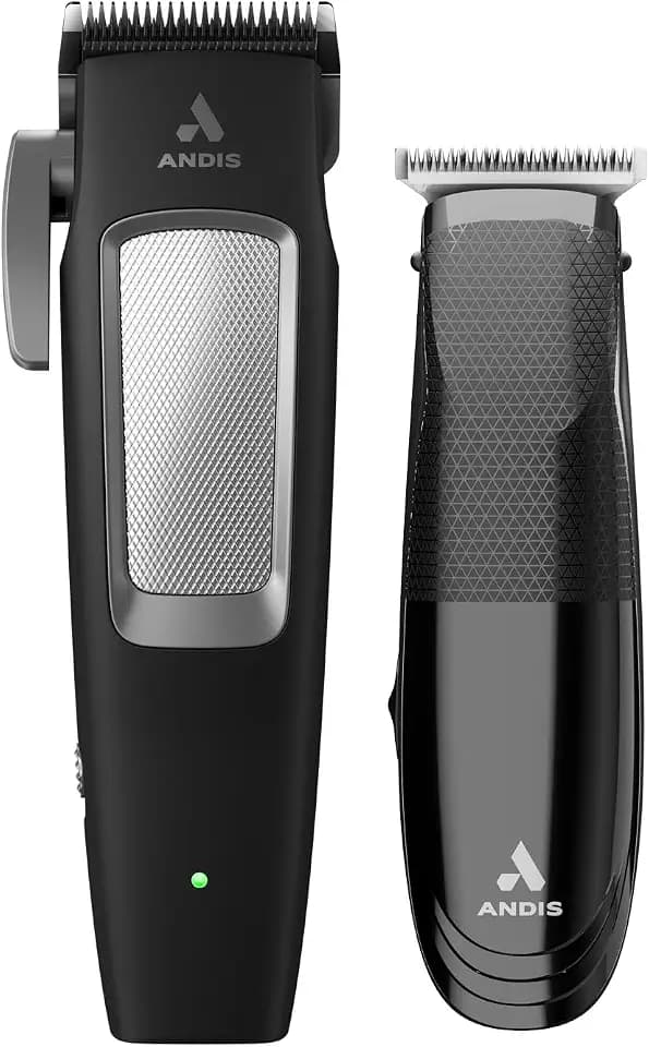 Andis 561506 inCRED Cordless Clipper & T-Blade Trimmer Combo, 23-Piece