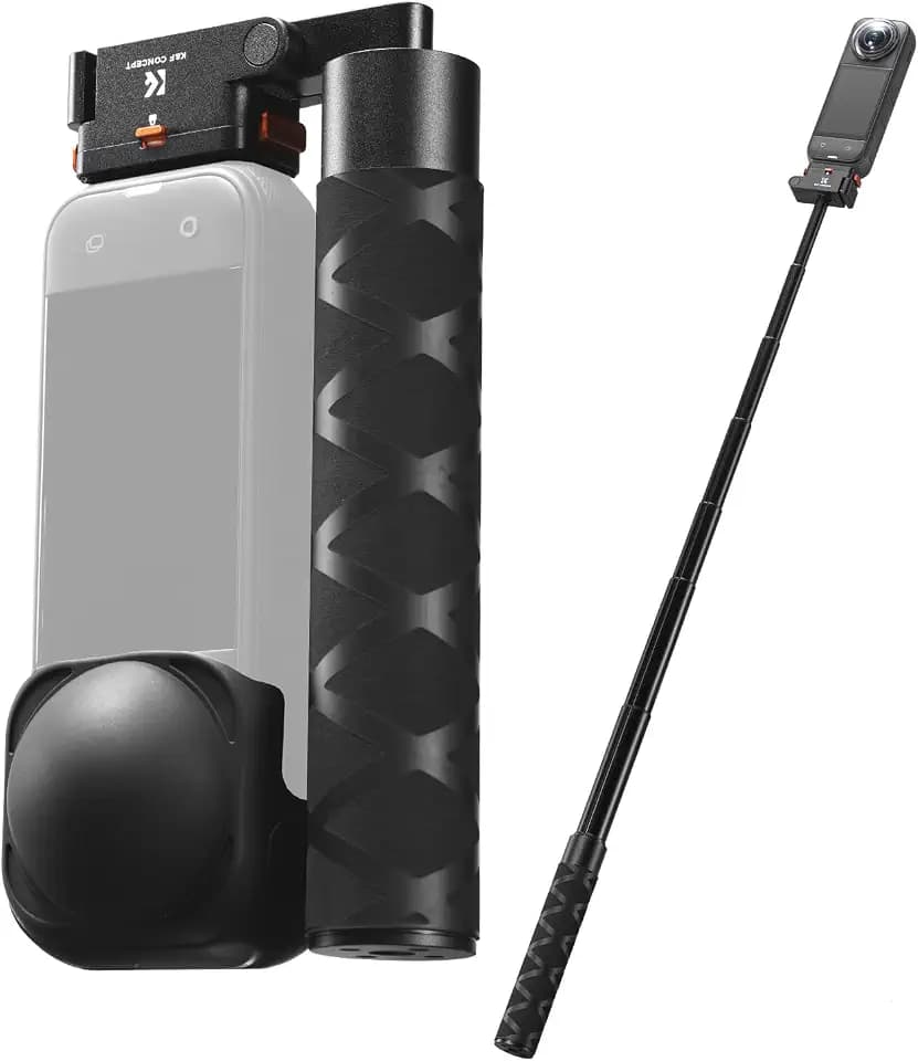 K&F CONCEPT Magnetischer Selfie-Stick für Insta360 X5, Unsichtbarer Stab