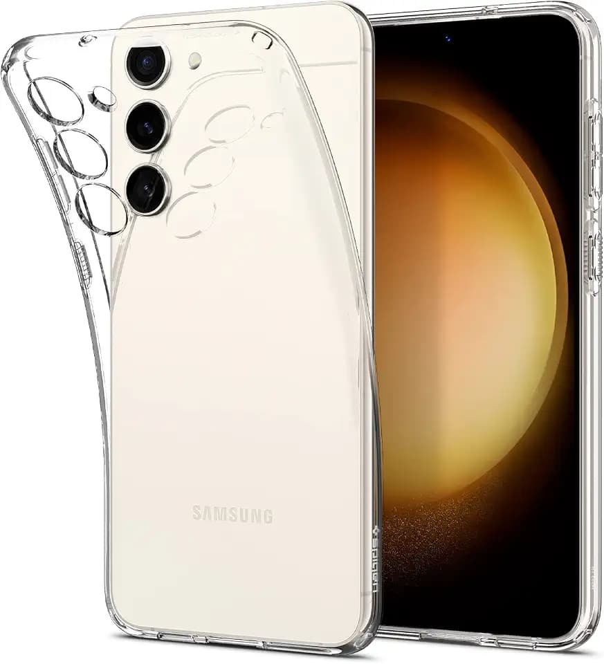 Spigen Liquid Crystal für Samsung Galaxy S23 -Crystal Clear
