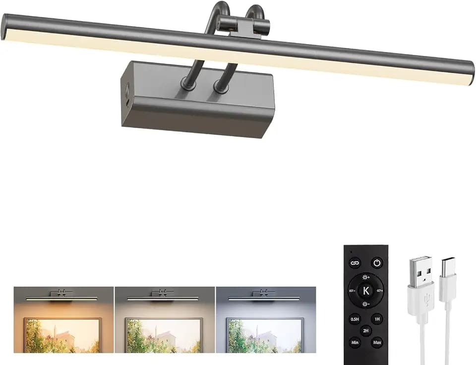 Picture Light for Wall, Grey