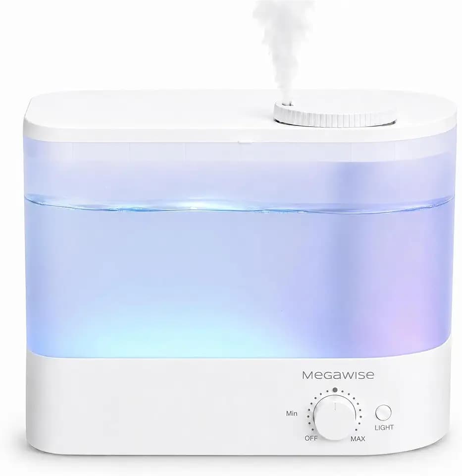 MEGAWISE SK7620-6L Ultrasonic Air Humidifier 6L Top Fill Quiet