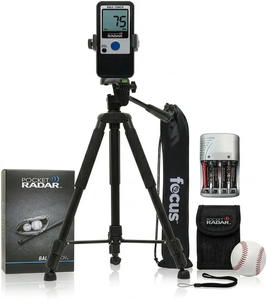 Pocket Radar Ball Coach Pro-Level Radar Gun Bundle