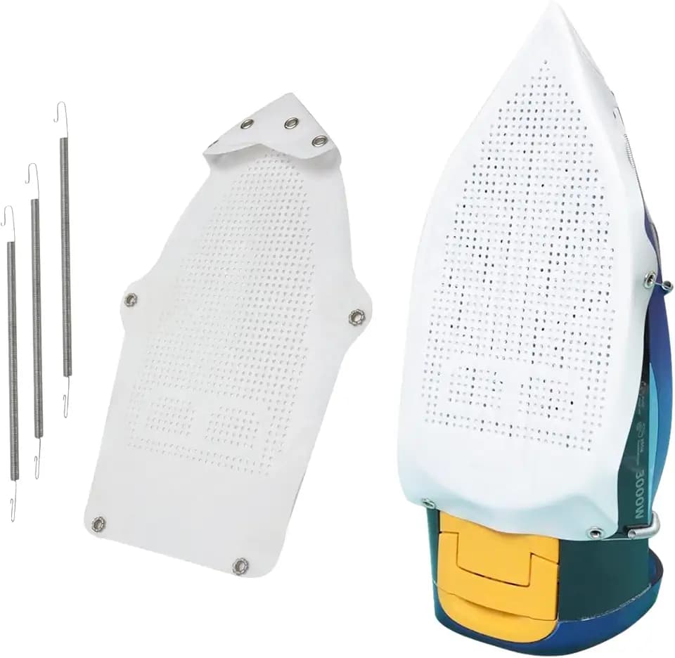 1 Piece - Cover Iron Shoe Used for Electric Iron Clothes Protector When Ironing - Prevents Burn, Sticking,Easy Installation Sole Plate Accessory