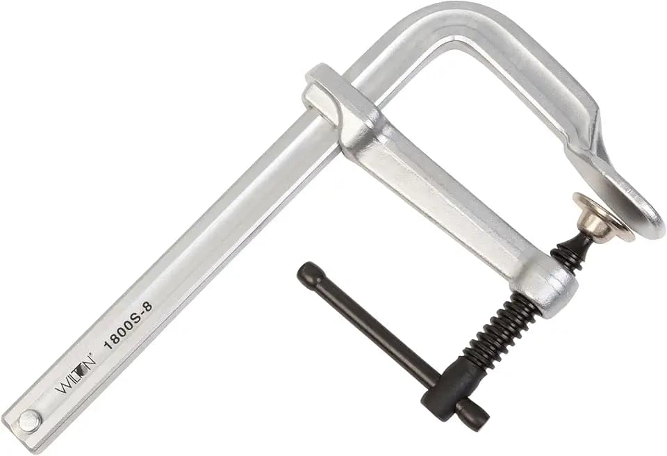 Wilton Regular-Duty F-Clamp, 8" Opening, 4-3/4" Throat, 1800 Lbs. Clamping Force (1800S-8)