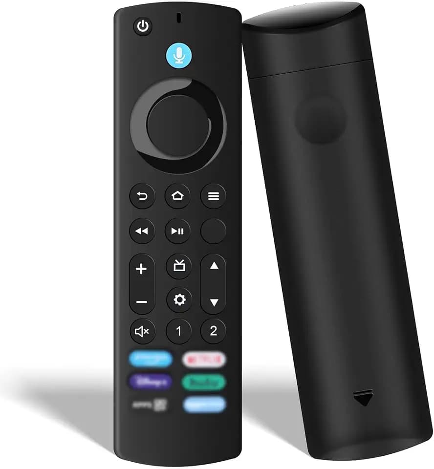 Fernbedienung (4 Gen) für Smart TV (2 Gen,3 Gen,4K,Lite) für F1-re TV S-t1-ck (4K,HD,4K Max) Ersatz-Sprachfernbedienung für Smart TV Cube (2 Gen,3 Gen) mit 6 Schnelltasten und Sprachfunktion