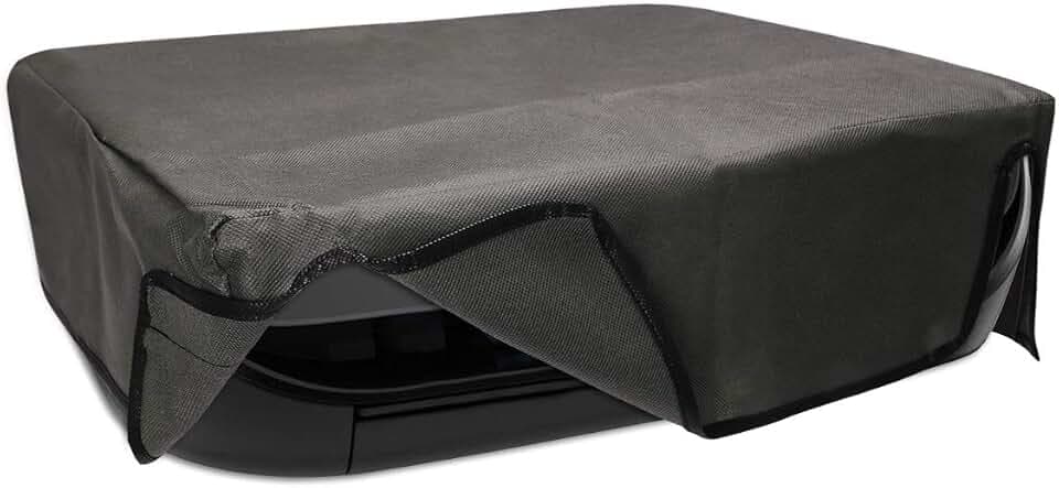 kwmobile Cover kompatibel mit HP Envy 4525 - Tasche Hülle Drucker - Staubschutzhülle Schutzhaube Schutzhülle - Dunkelgrau