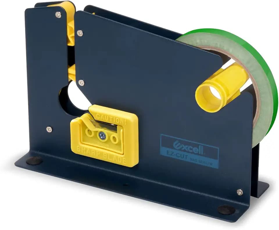 Excell ET-605K Metal Tape Bag Sealer & Trimmer, Fit 12mm Tape