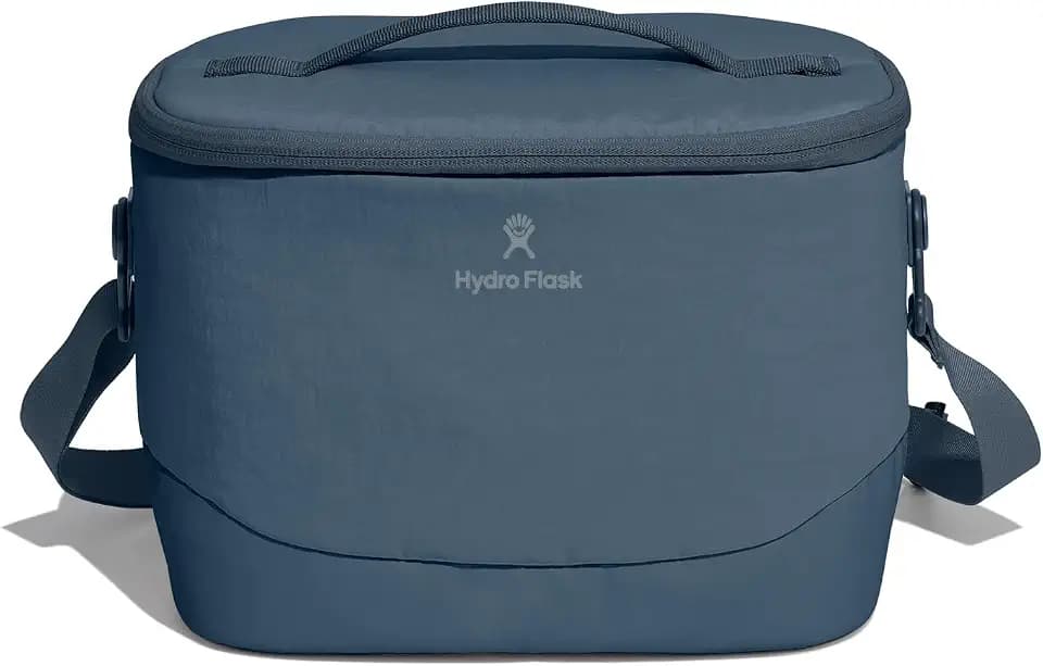 Hydro Flask Carryout Lunch Bag - Insulated Lunch Bag - Soft Travel Cooler Harbor Blue
