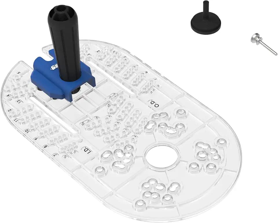 Kreg Trim Router Base Plate, Wood Router, Fits Most Trim Routers