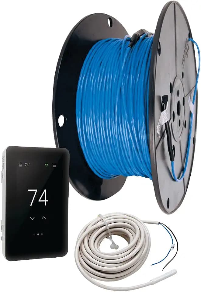 SunTouch WarmWire Floor Heating Kit with WiFi Thermostat 120 Sq Ft 240V