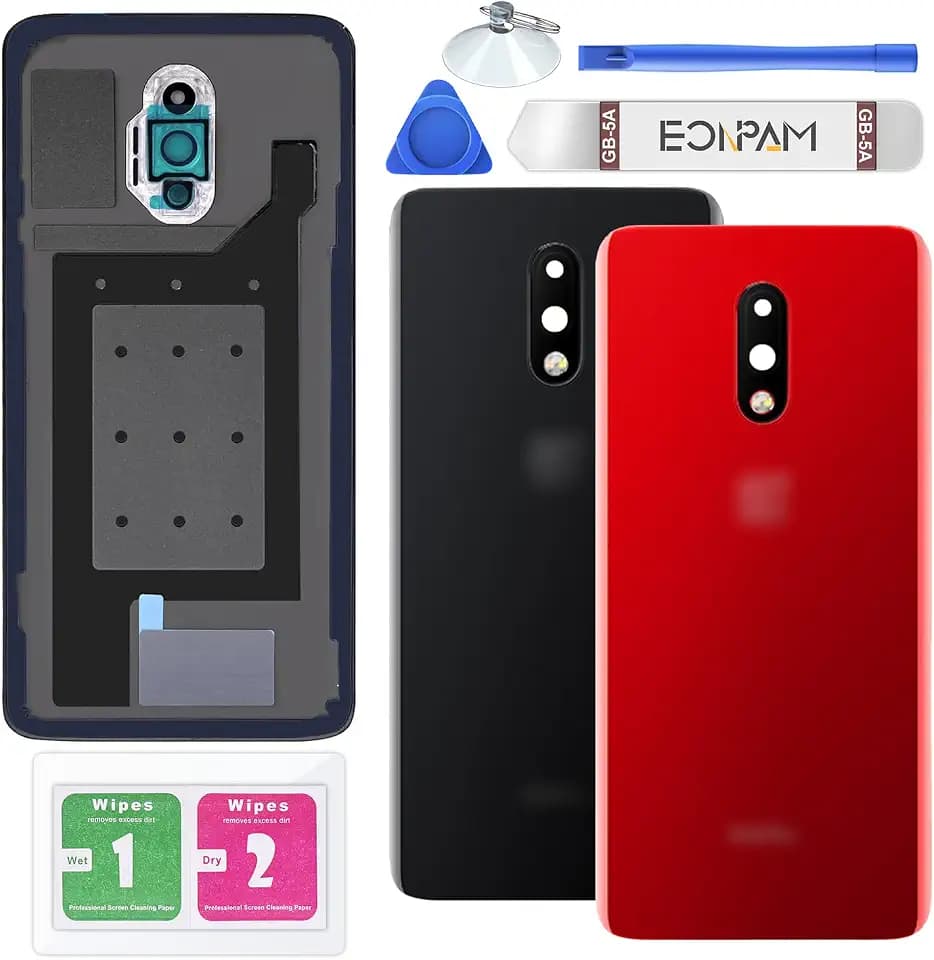 Akkudeckel für OnePlus 7 GM1900/1901/1903/1905 Rot