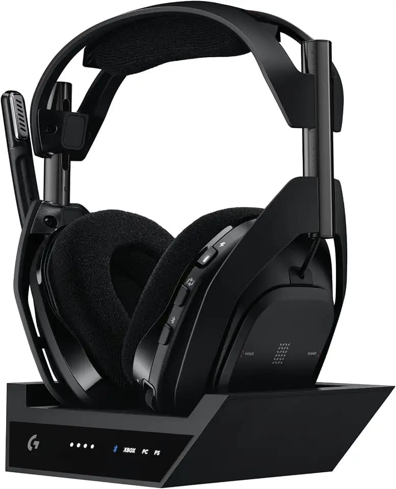 Logitech G Astro A50 X Lightspeed, Kabelloses Gaming-Headset + Basisstation
