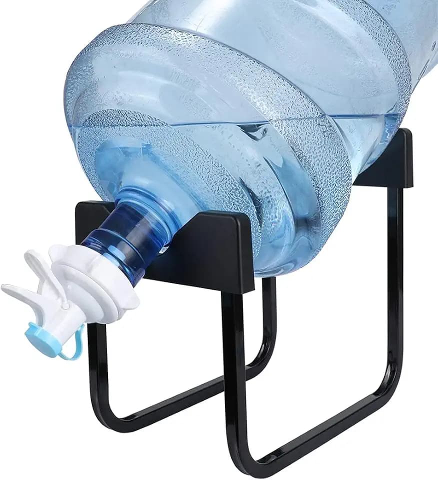 5 Gallon Water Jug Dispenser with Dustproof Valve & Reusable Spout