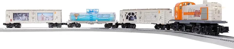 Lionel Disney Star Wars Rebel Electric O Gauge Train Set w/Remote, Age 14+