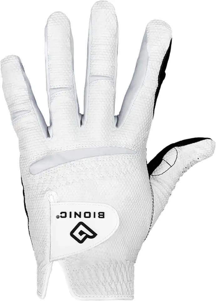 2020 New Improved 2X Long Lasting Bionic RelaxGrip Golf Glove with Patented Double-Row Finger Grip System