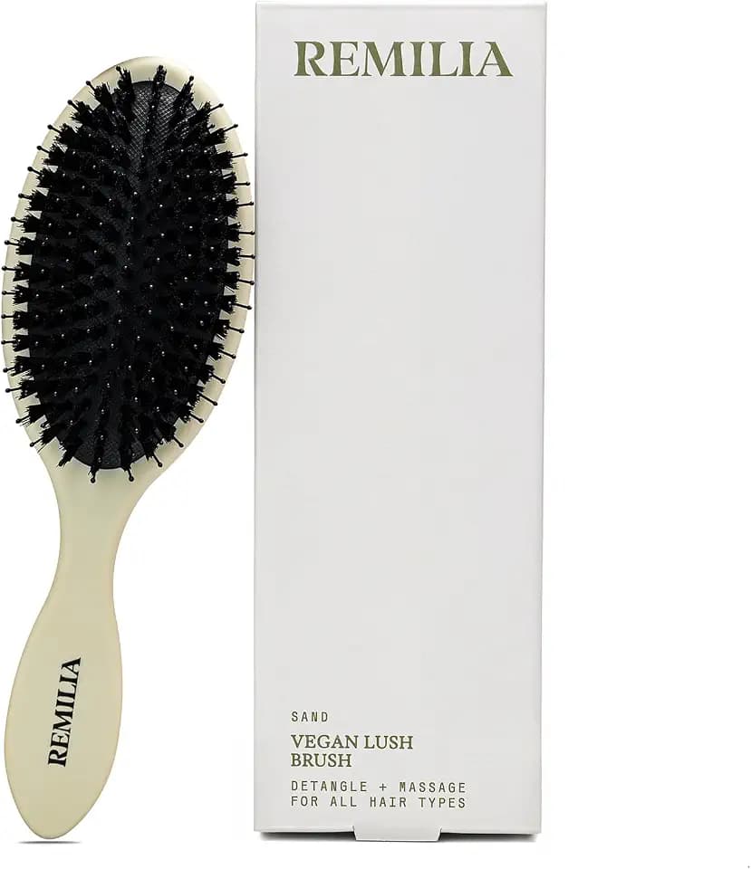 Smoothing Paddle Hair Brush for Frizz Control, Snag free Scalp Comfort