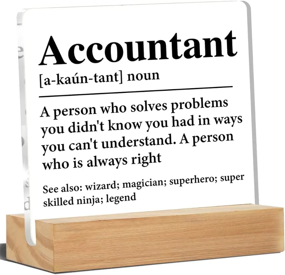 Accountant Gifts for Women Men, Accounting Gifts Accountant Definition