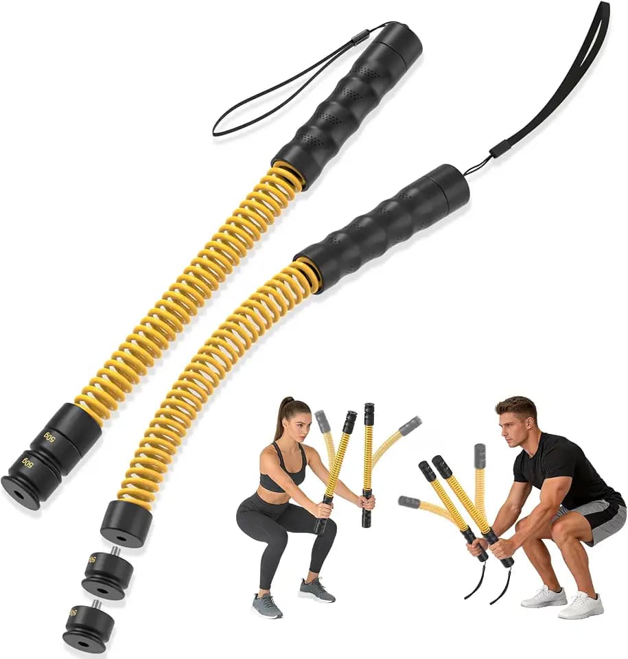 Ropeless Battle Ropes 4.0, Heavy Duty Portable Steel Core