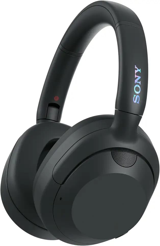 Sony ULT WEAR - Kabellose Kopfhörer mit Noise Cancelling, ULT Power Sound, ultimativer Deep Bass, selbem Prozessor wie WH-1000XM5, klare Anrufe, 30 Stunden Akkulaufzeit, iOS und Android - Schwarz