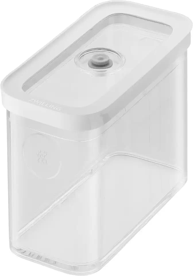 ZWILLING Fresh & Save CUBE Storage Organizer, 2M, 2-qt, Pantry Organizers and Storage, Plastic, BPA-Free Airtight Dry Food Storage Container for Storing Oats, 16-ounce Box of Dry Pasta and more