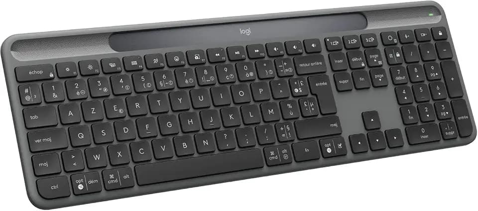 Logitech Signatur Schlank Solar+ kabellos Tastatur - FRA AZERTY