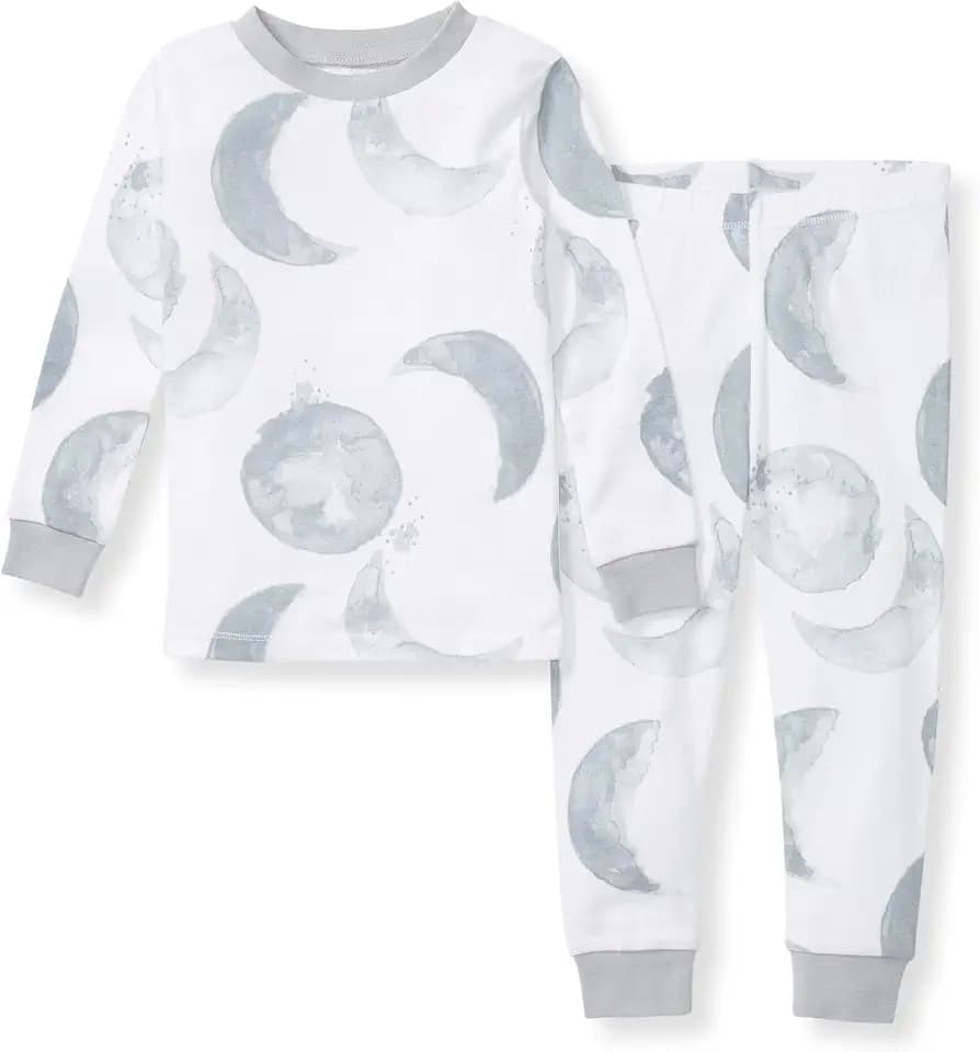 Burt's Bees Baby Organic Cotton Pajamas for Boys, Toddler PJ Set, 2-PC