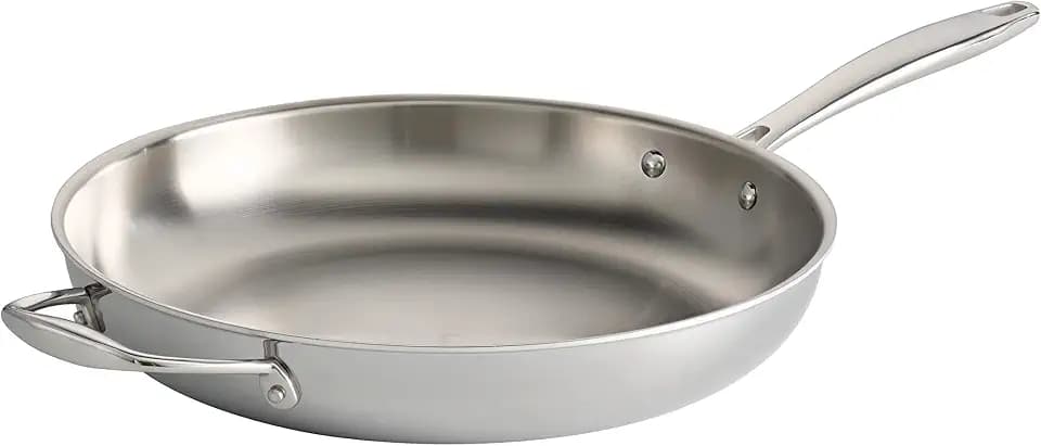 Tramontina Signature Tri-Ply Clad Stainless Steel 12-Inch Large Frying Pan