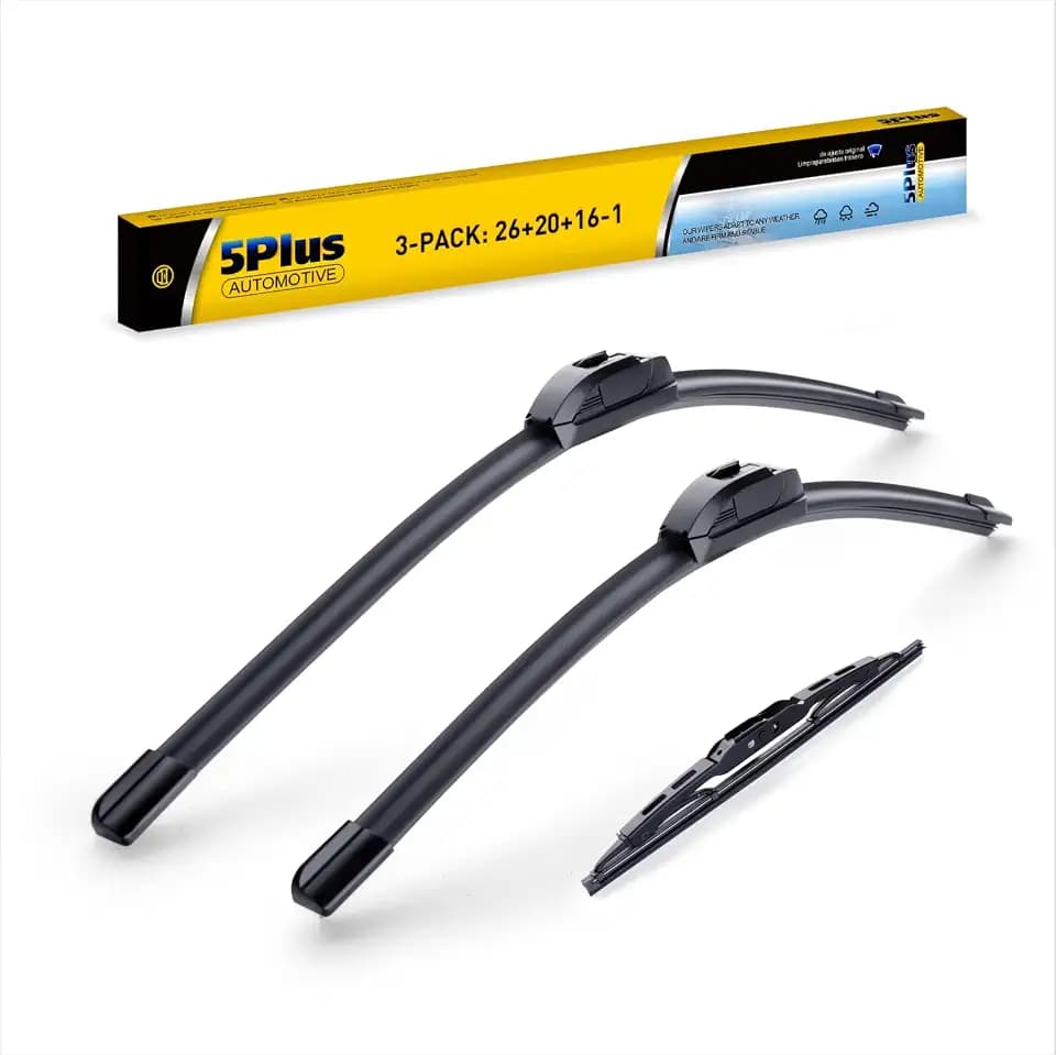 3 Scheibenwischer 66.0 cm/50.8 cm/40.6 cm Ersatz für Dodge Grand Caravan 2019-2008 (3er Set), 26 Zoll+20 Zoll Scheibenwischerblätter mit 16 Zoll Heckwischerblatt - Original Werksqualität