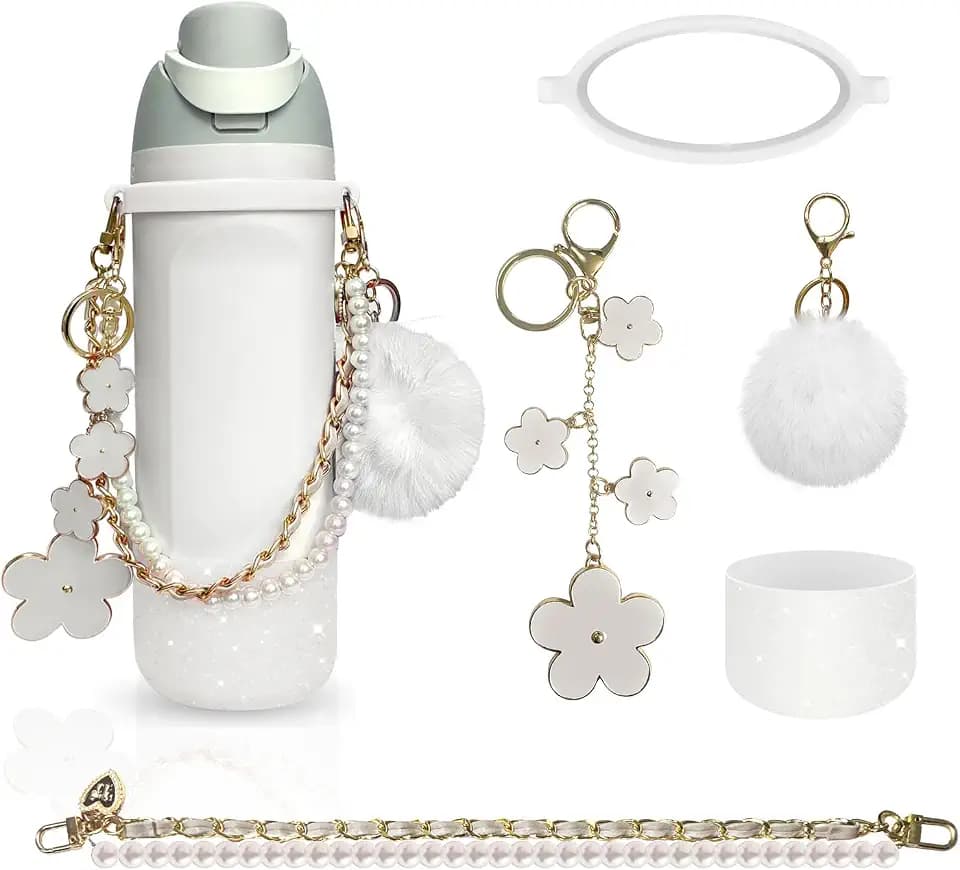 Water Bottle Handle Strap - Compatible with Owala Accessories - Convenient, Stylish & Durable Hydration Solution for On-the-Go - 24oz & 32oz