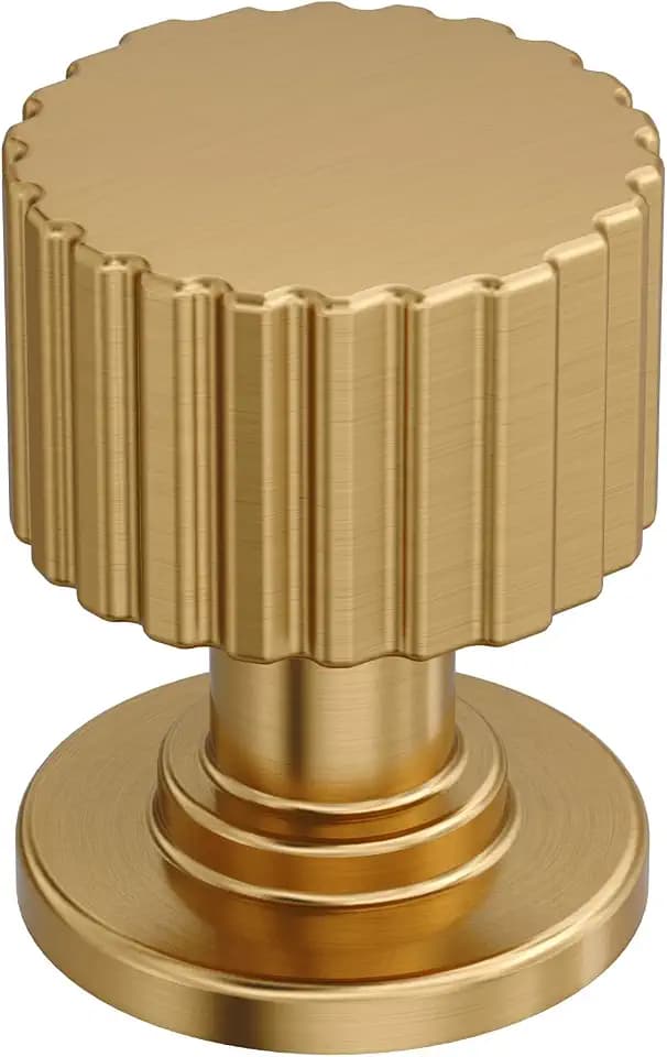 Amerock 1" Round Ballard Champagne Bronze Cabinet Knob