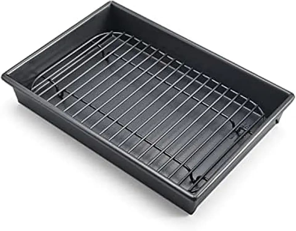 Chicago Metallic Small Roasting Pan with Rack - 7 Inch