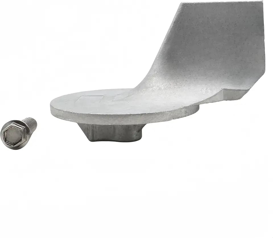 822777Q1 Aluminum Trim Tab Anode for Mercury Outboard 35 HP & Up
