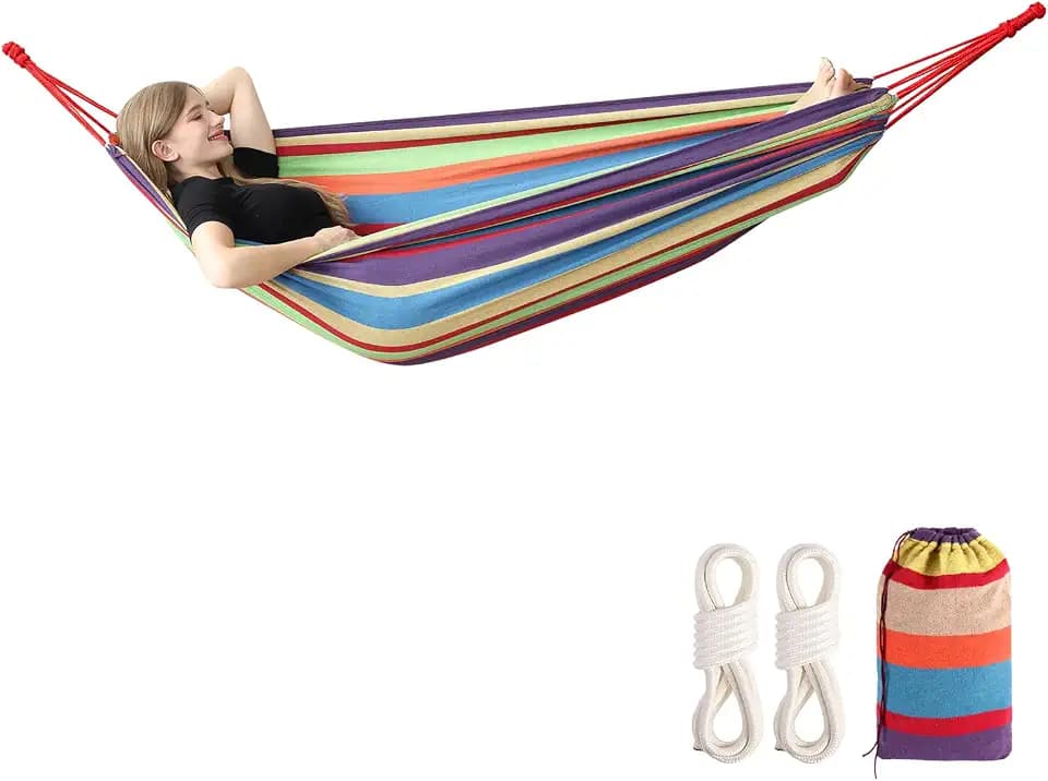 Camping Portable Hammock for Outdoor,450 lbs Weight Capacity