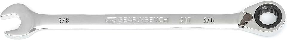 GEARWRENCH 90T 3/8" Reversible Ratcheting Combination Wrench - 86643