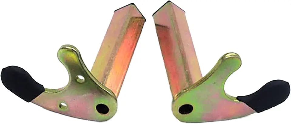 2 Stk. Adapter für Motorradständer für Hinterrad, V-förmige Halterung für universelle Motorradständer (U-förmiges quadratisches Rohr)