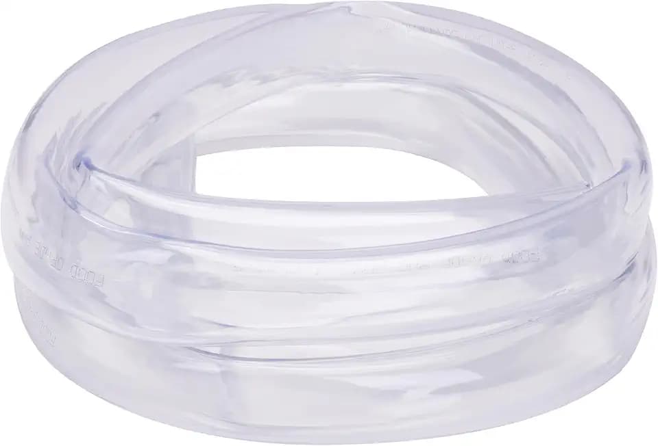 DERNORD PVC Tubing 1-1/4"ID X 1-1/2"OD Flexible Clear Vinyl Hose 10 Feet for Food Grade