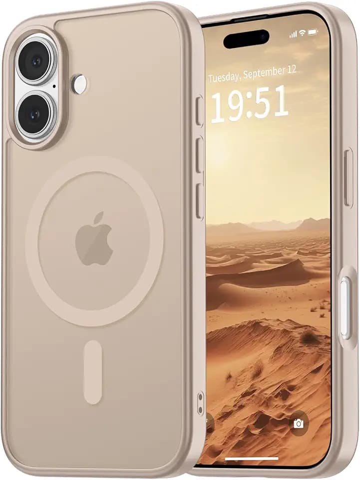 vnnink for iPhone 16 Plus Case Desert Gold