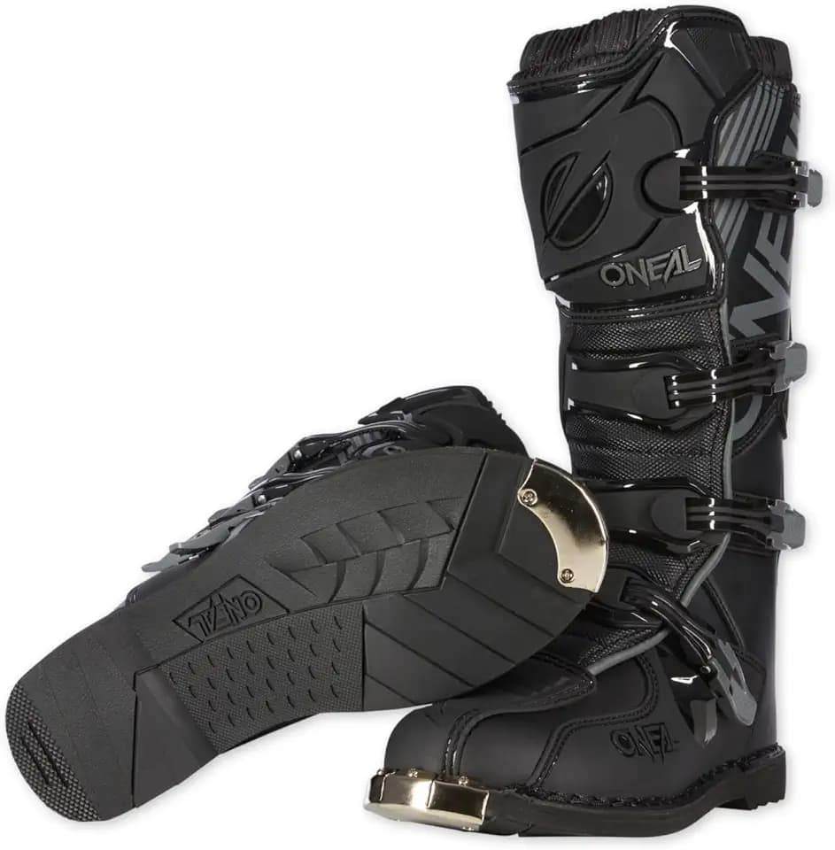 O'NEAL Motocross Stiefel TRIBUTE Boot SQUADRON V.21 I MX Enduro I Ergonomische Motorradschuhe Herren & Damen mit Metall Sohlenschutz