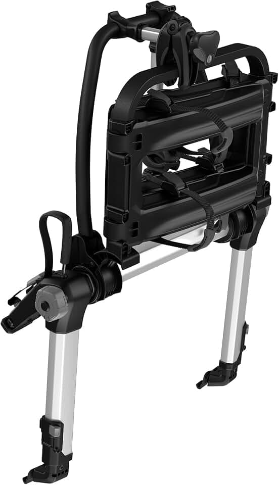 Thule Outway Platform Fahrradträger, Fahrradträger für 2 Fahrräder Black/Aluminum, One-Size