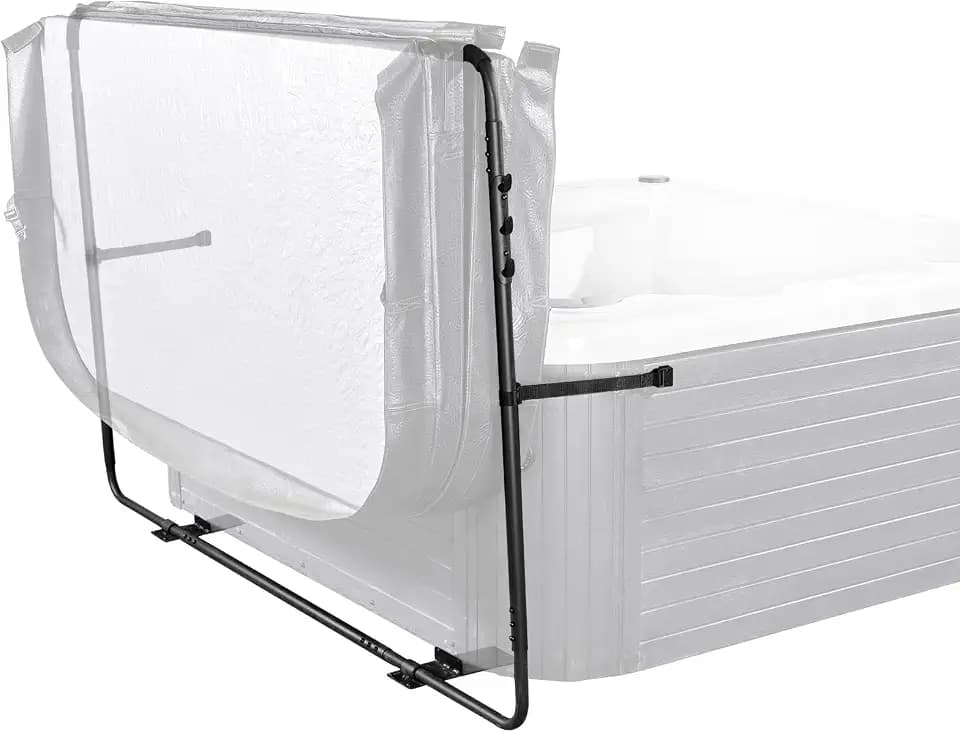 VEVOR Whirlpool-Abdeckungslift, Spa-Abdeckungslift Coverlifter, Höhe 80-105 cm, Breite 135-235 cm Verstellbar Whirlpoolabdeckung-Hebevorrichtung, Abdeckungsheber für Badewannen, Whirlpools, Spa